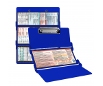 WhiteCoat Clipboard® Trifold - Blue Physical Therapy Edition